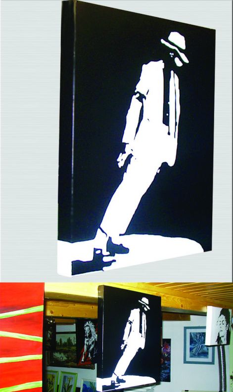 artfarkas pop art Michael Jackson